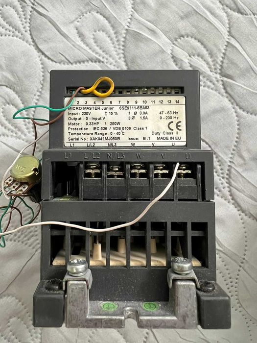 Преобразователь частоты Micro Master Junior SIEMENS