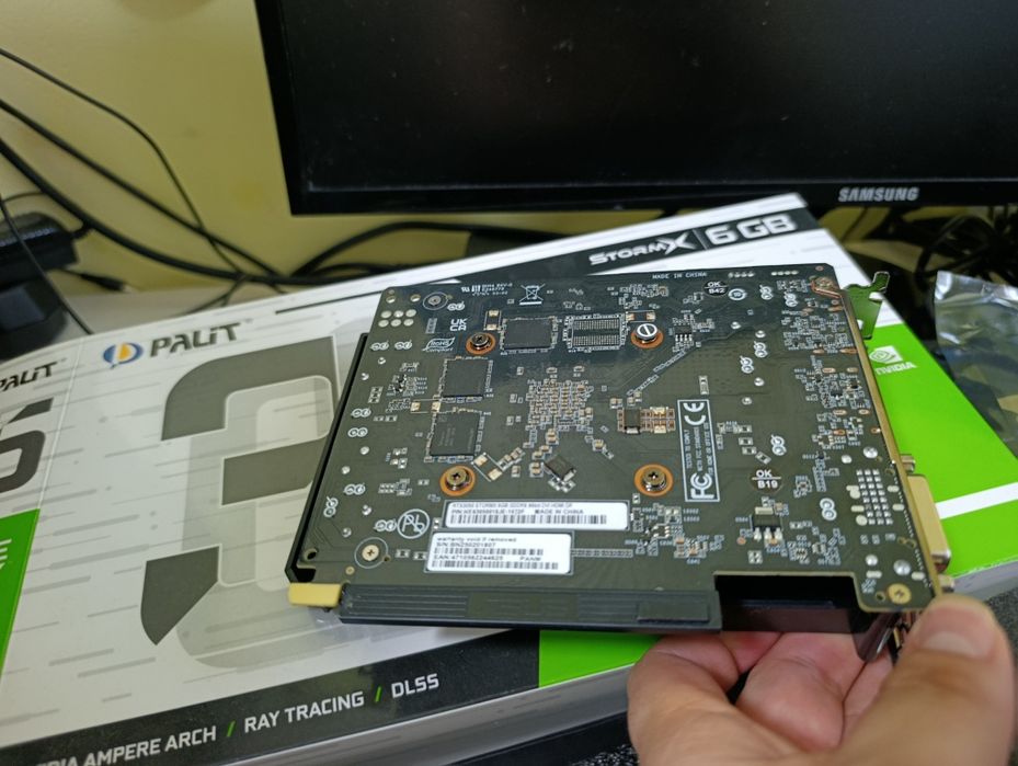 Видеокарта rtx3050 6gb