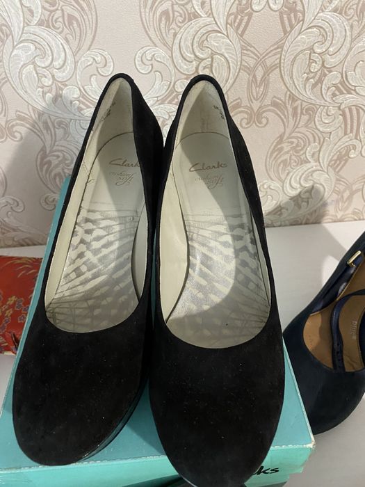 Туфли Clarks Braska кожа кожзам