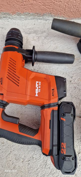 Hilti rotopercutor ,polizor pe acumulatori