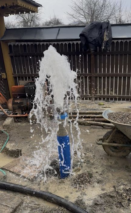 Foraje puțuri mică și mare adâncime