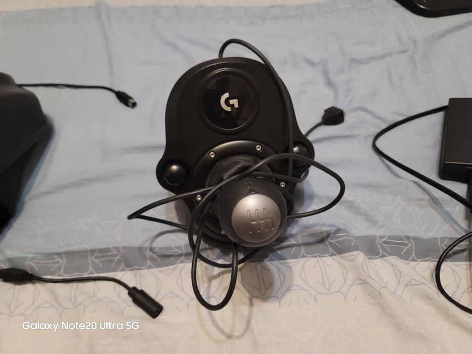 Logitech G920 + скоростен лост
