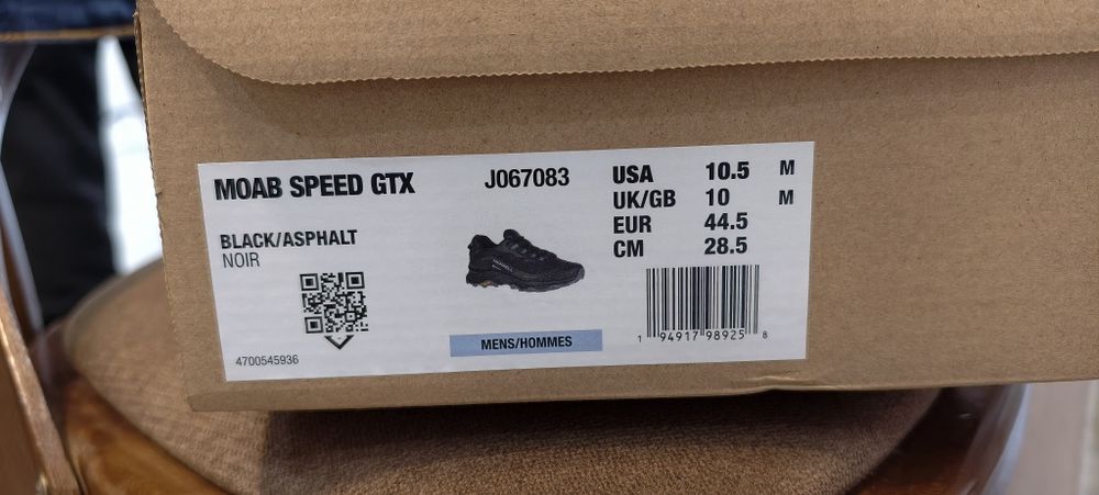 Merell MOAB speed GTX