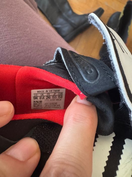 Адидас 26 номер 16,5 стелка