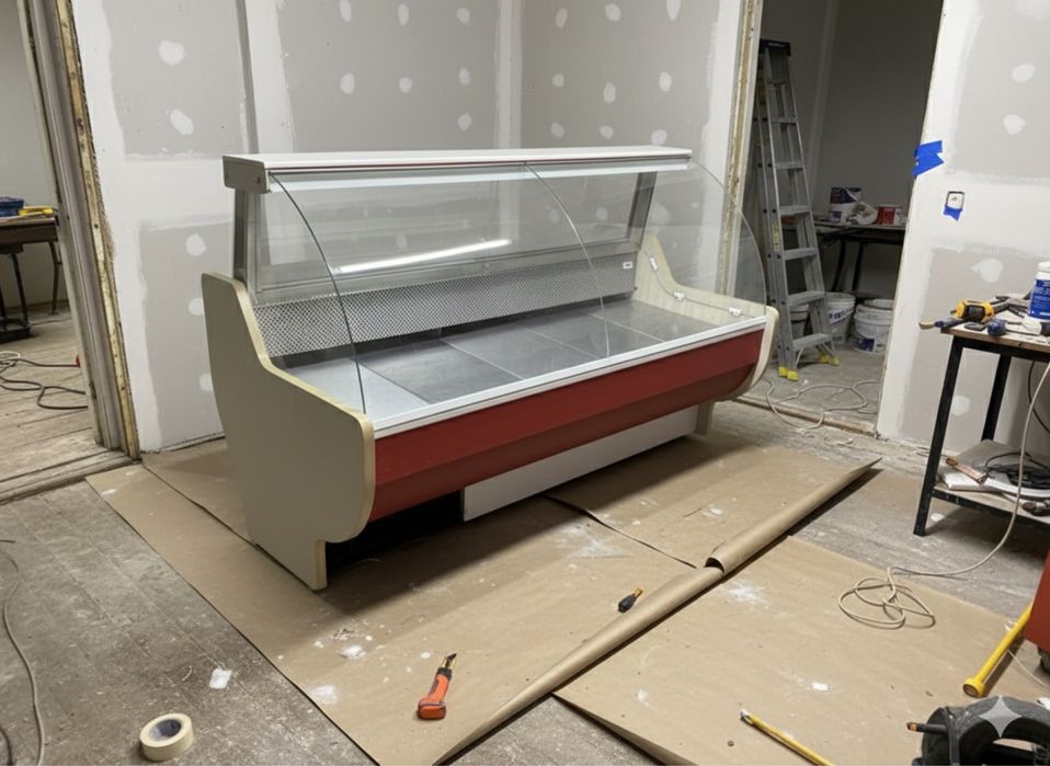 морозильник в рабочем