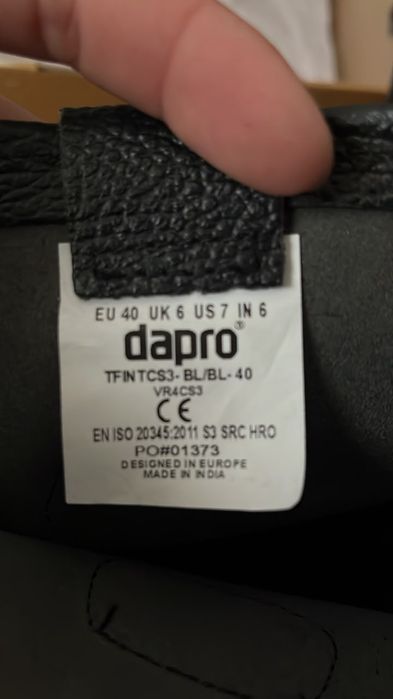 Ботинка dapro новый с итекетками