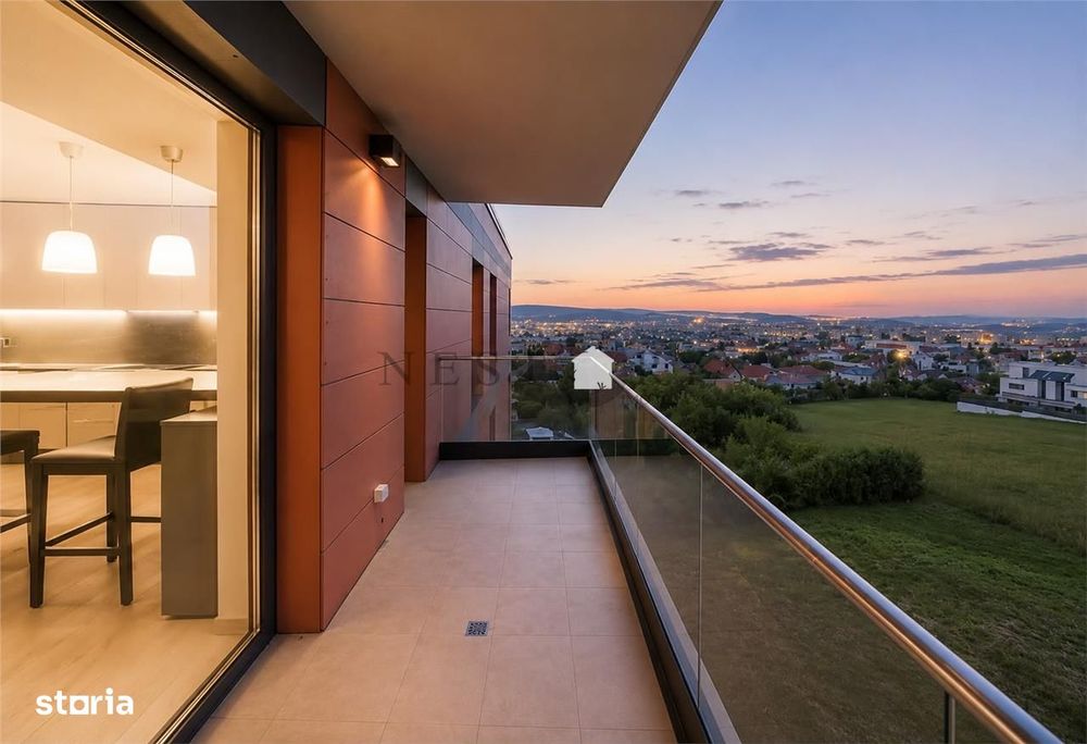 Apartament de lux, 3 camere, parcare, view, Andrei Muresanu