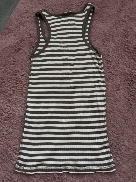 Maiou reiat alb și maro de damă