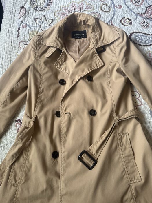 Trench dama bej Stradivarius marimea M