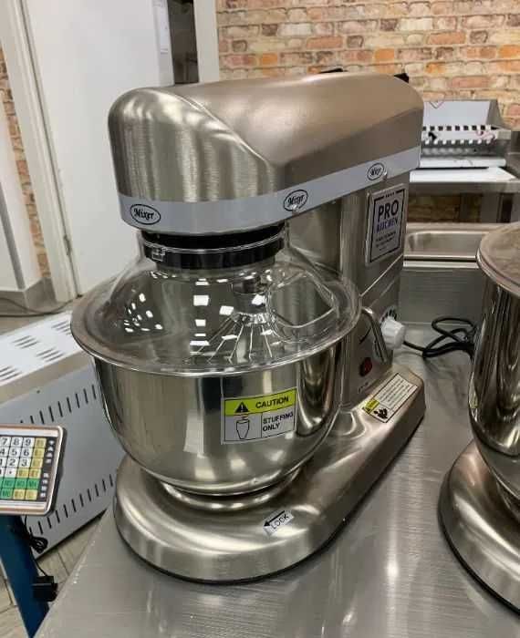 Тестомес, миксер планетарный профессиональный 5,7,10,20,30,60,100 л