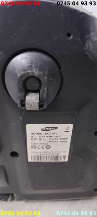 aspirator samsung albastru infrarosu model SC47E0 se vinde ca in poze functional