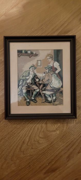 Goblen hangita cu rama