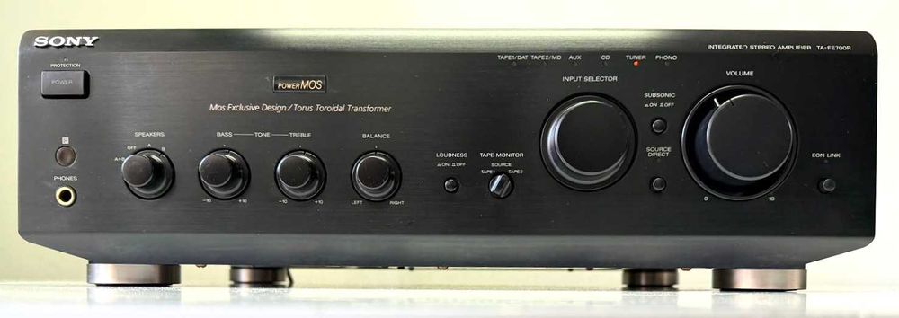 Sony TA FE 700 Power MOS Toroidal Transformer Sunet Realist Audiophile