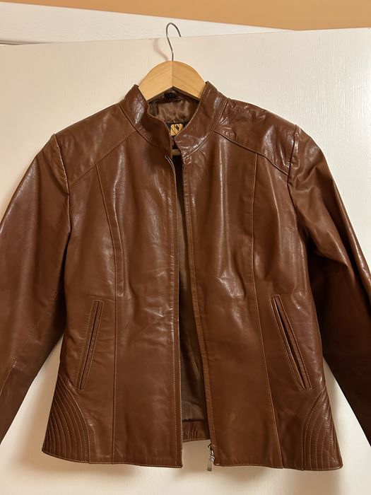 Дамско кожено яке от естествена кожа