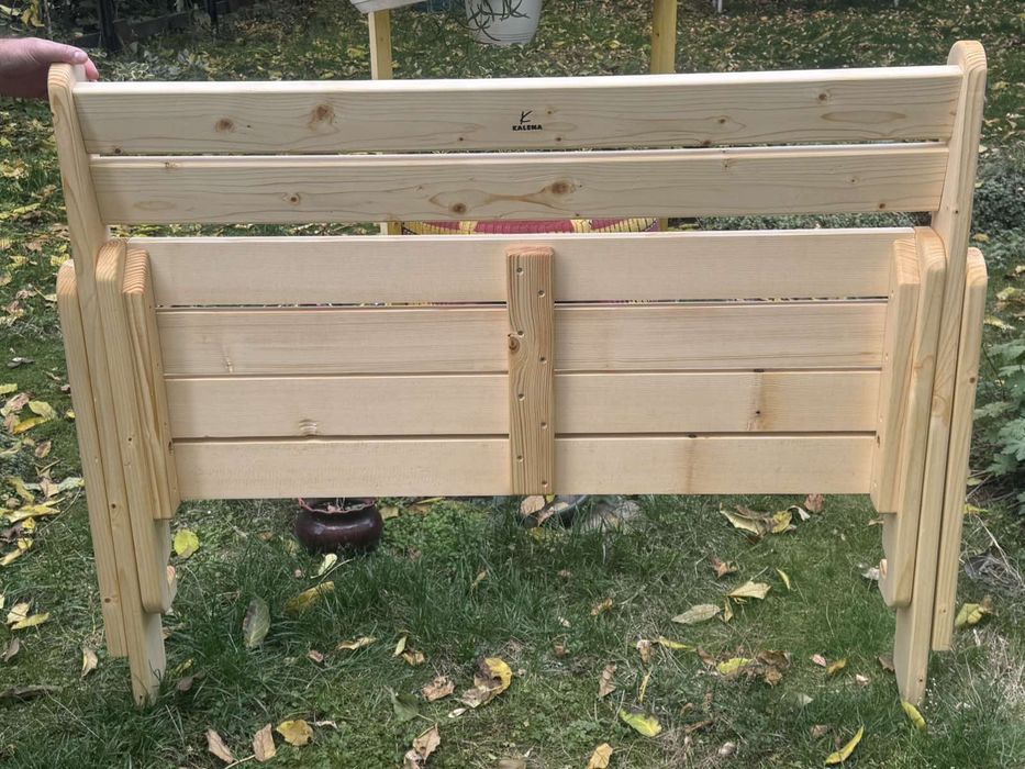 Сгъваема дървена пейка