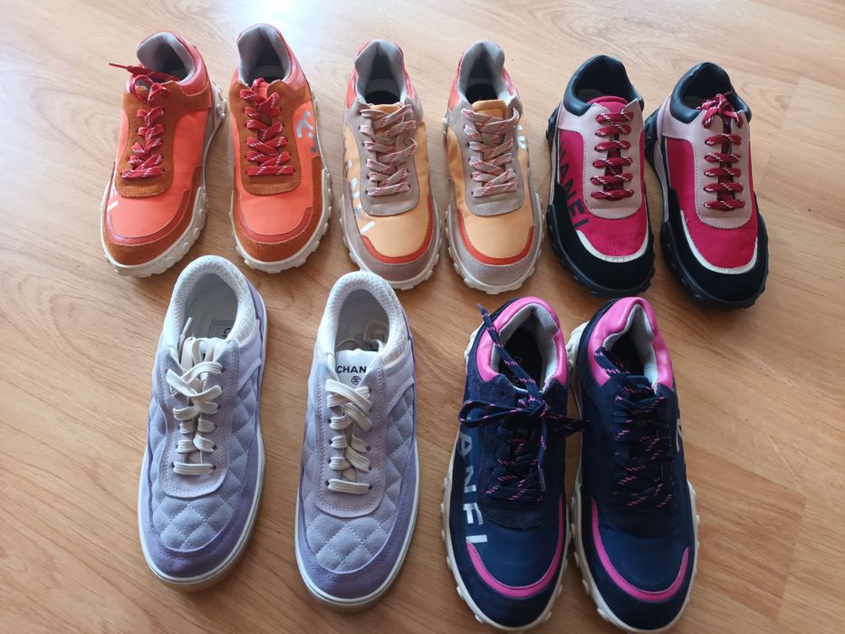 Chanel кецове ест.велур