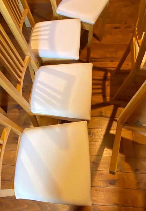 6 scaune IKEA solide