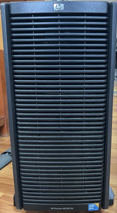 Server HP ProLiant ML350 G6 – 2x Xeon X5675 (12 cores) / 152GB RAM / 7x 600GB SAS / HP RDX
