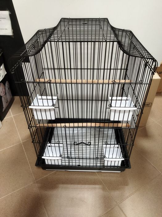 Голяма клетка за птици, папагал монах,корела,малки папагали и др