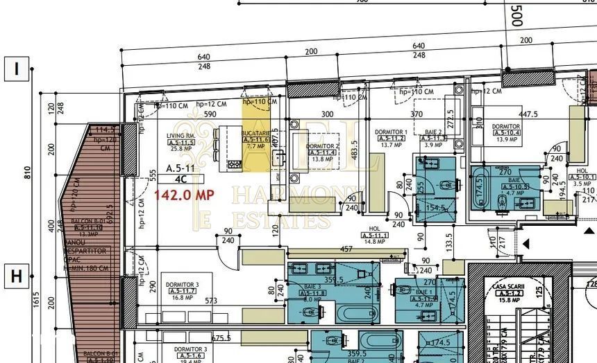 Apartament Premium 4 Camere | One Verdi Park | 115 mp Utili