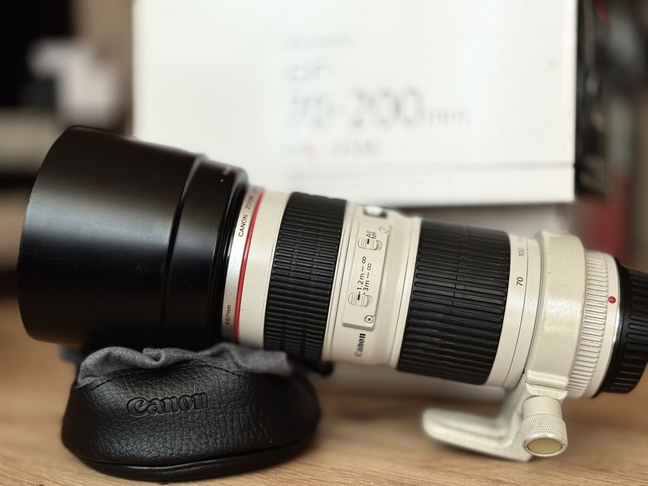 Обективи Canon 16-35 f2.8 L ii Canon 70-200 F4 Sigma 35mm f/1.4 DG HSM ART - Canon EF Fit