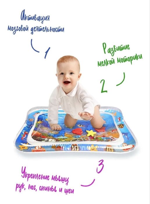 Детский водный коврик