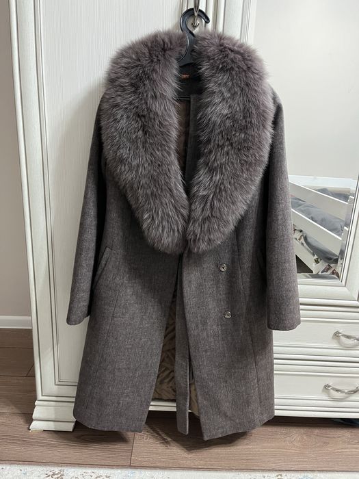 Зимнее пальто кашемир