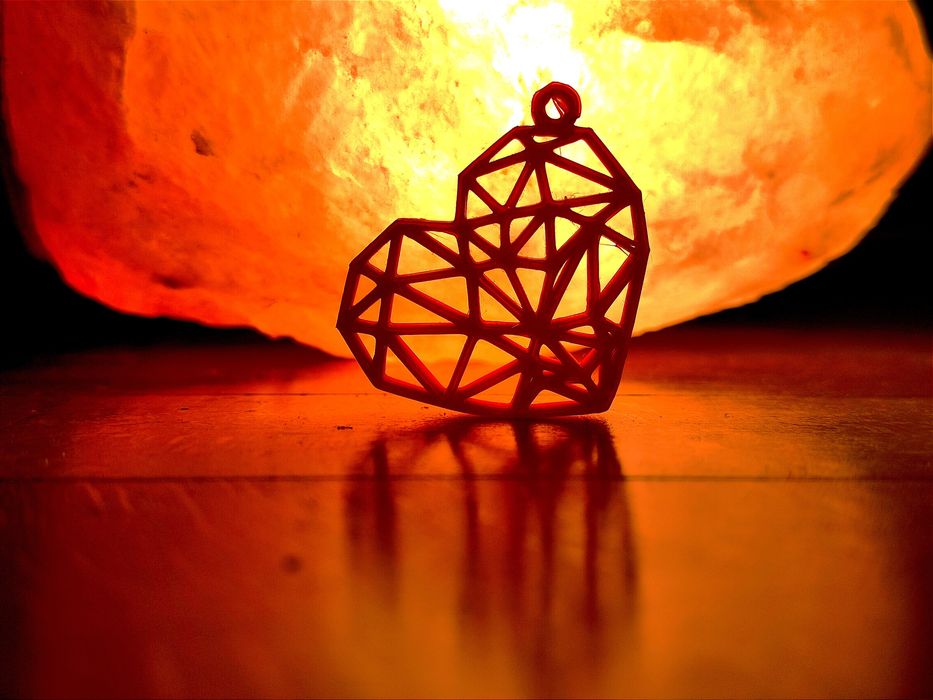 Ключодържател за Свети Валентин-сърце