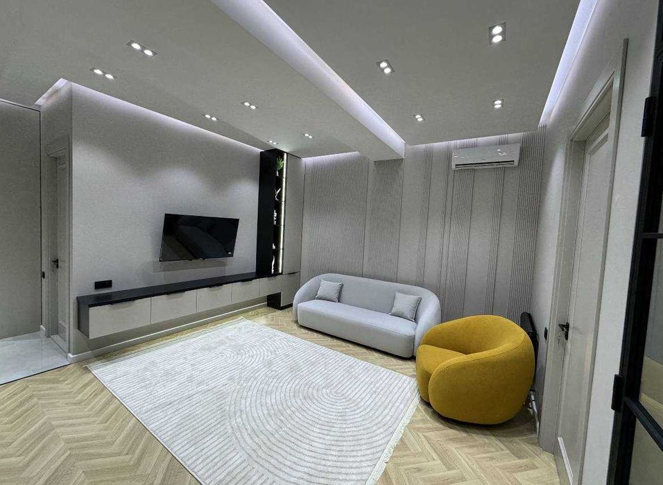 Аренда Жк Oq Saroy! 2-комнатная 75 м² Новая! Паркентский / Макро