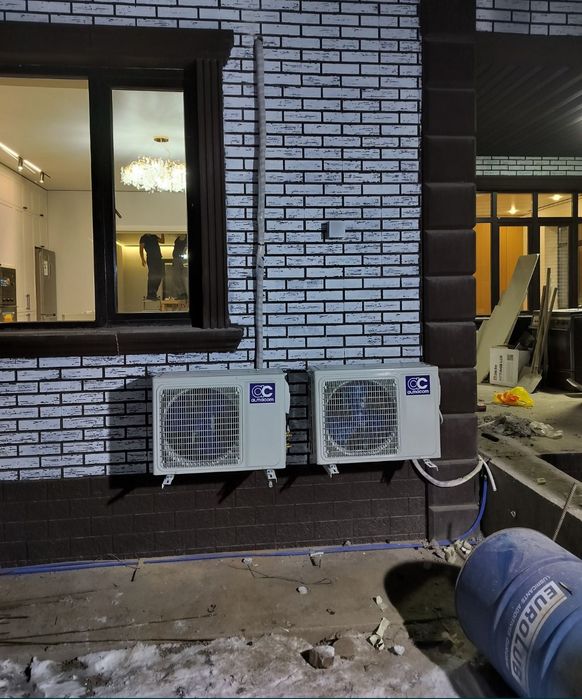 Установка кондиционер