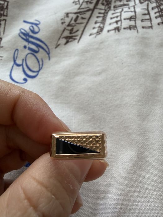 Золото мужская печатка