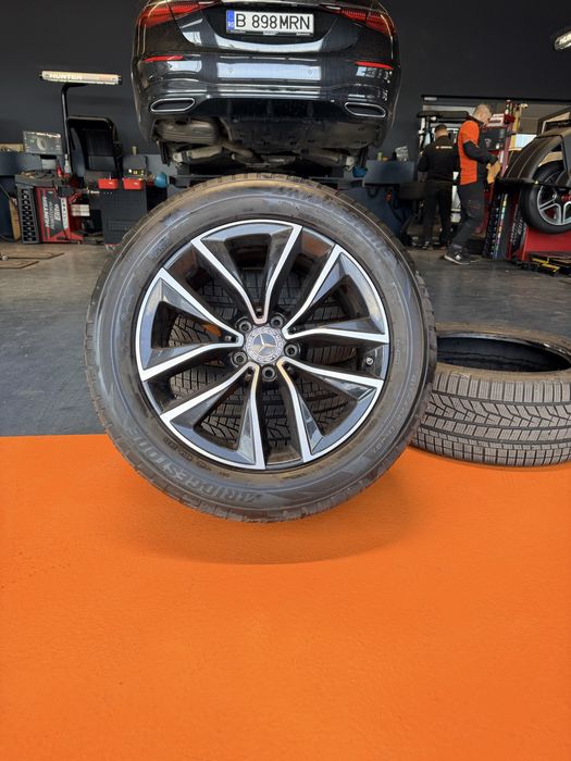 Jante originale Mercedes W223 S-Class R18 + anvelope