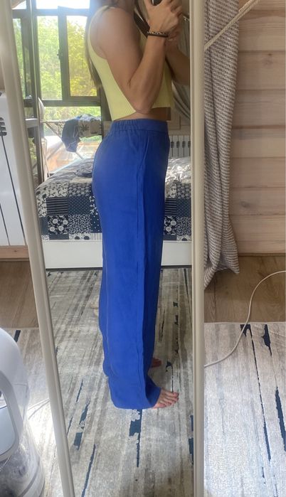 Брюки Zara из льна