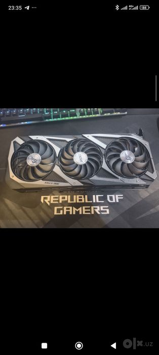 Видеокарта ASUS ROG STRIX RTX 3070 8GB