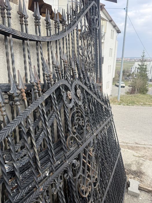 Vand poarta si gard fier forjat