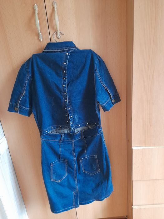 Платье джинсовое