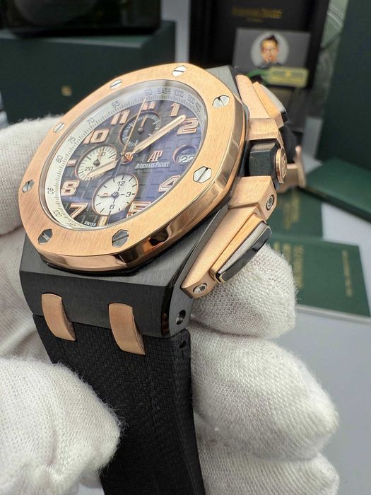 Audemars Piguet offshore 44mm черно злато