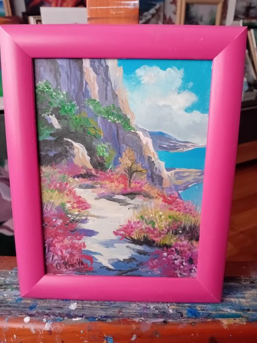 Серия картин.акварель и масло