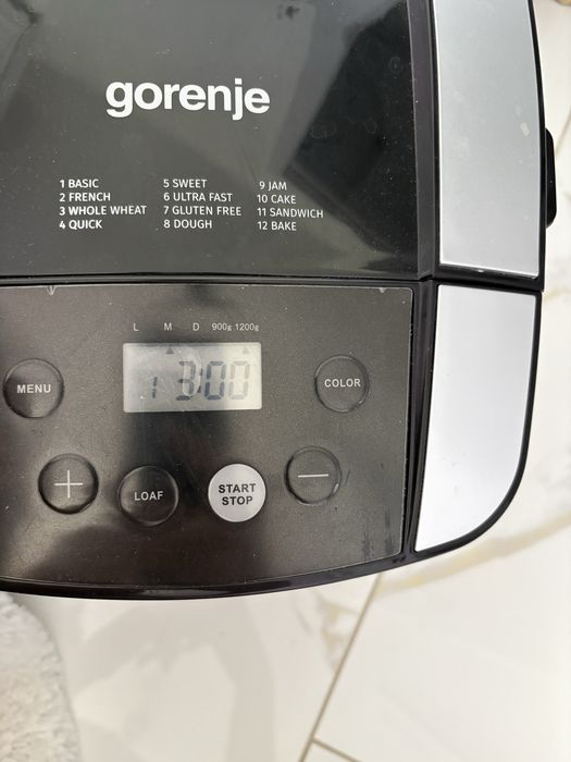 хлебопекарна Gorenje All-in-One