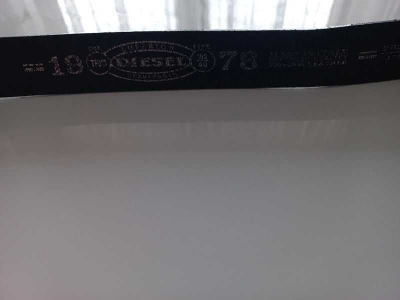 Curea din piele naturala DIESEL,  100 cm