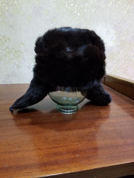 партия шапок-ушанок из кролика