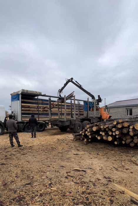 УРАЛ лесовоз-фишка (длинная база)