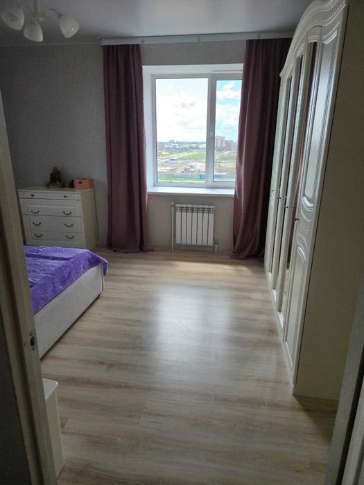 3к Береке 81 м2 7/9эт с мебелью!