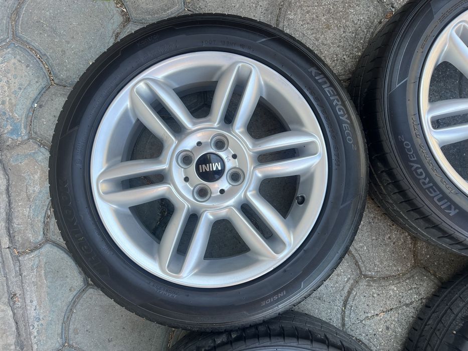 Jante aliaj 4x100mm, anvelope vara 195/55 R16, Mini Cooper One, Cabrio, Clubvan Clubman, Opel Mazda Kia Hyundai Suzuki Toyota Honda