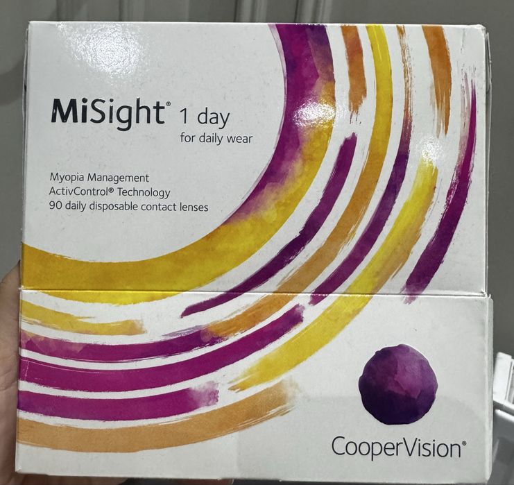 Однодневные линзы CooperVision MiSight 1 day —6.00