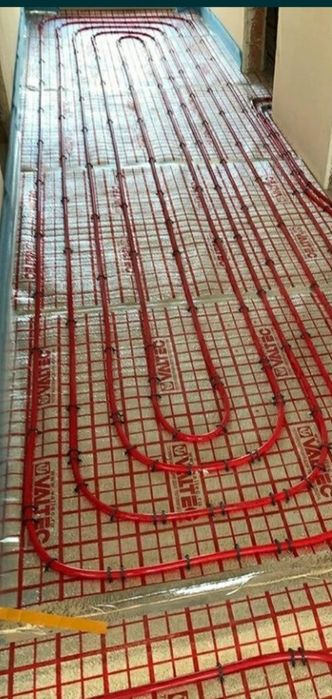 Монтаж теплый пол