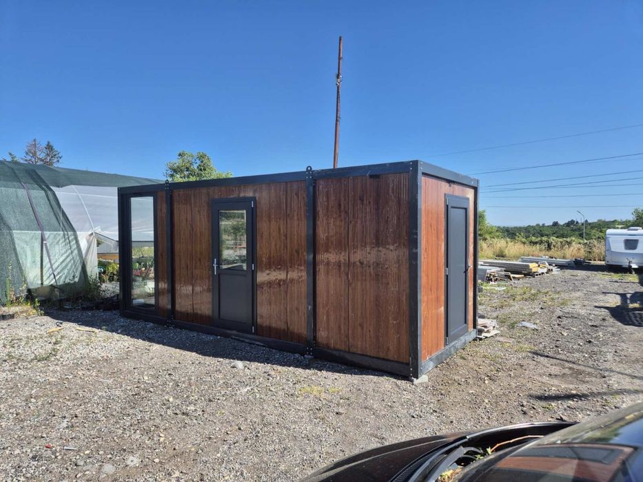 Офис контейнер 6х2.40м На Изплащане Наличен