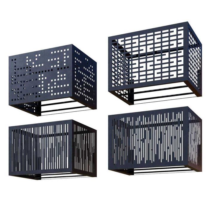 металлическая решетка для кондиционера, konditsioner uchun reshodka