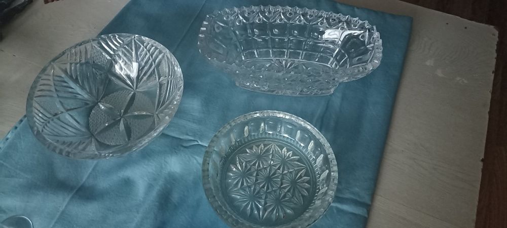 Вазочки хрустальные  б/у