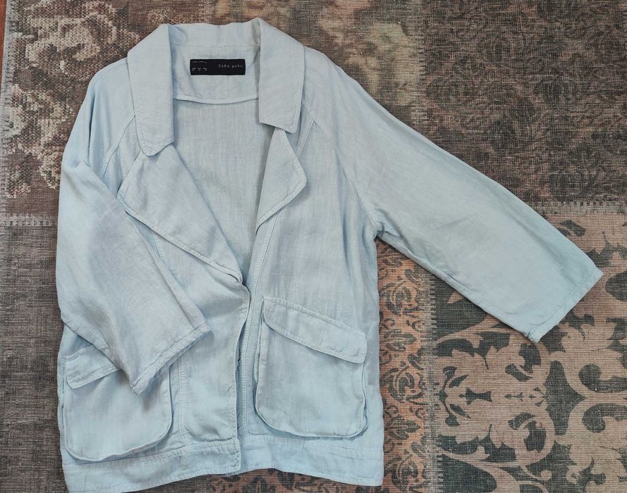 Яке Zara, 100% лен.